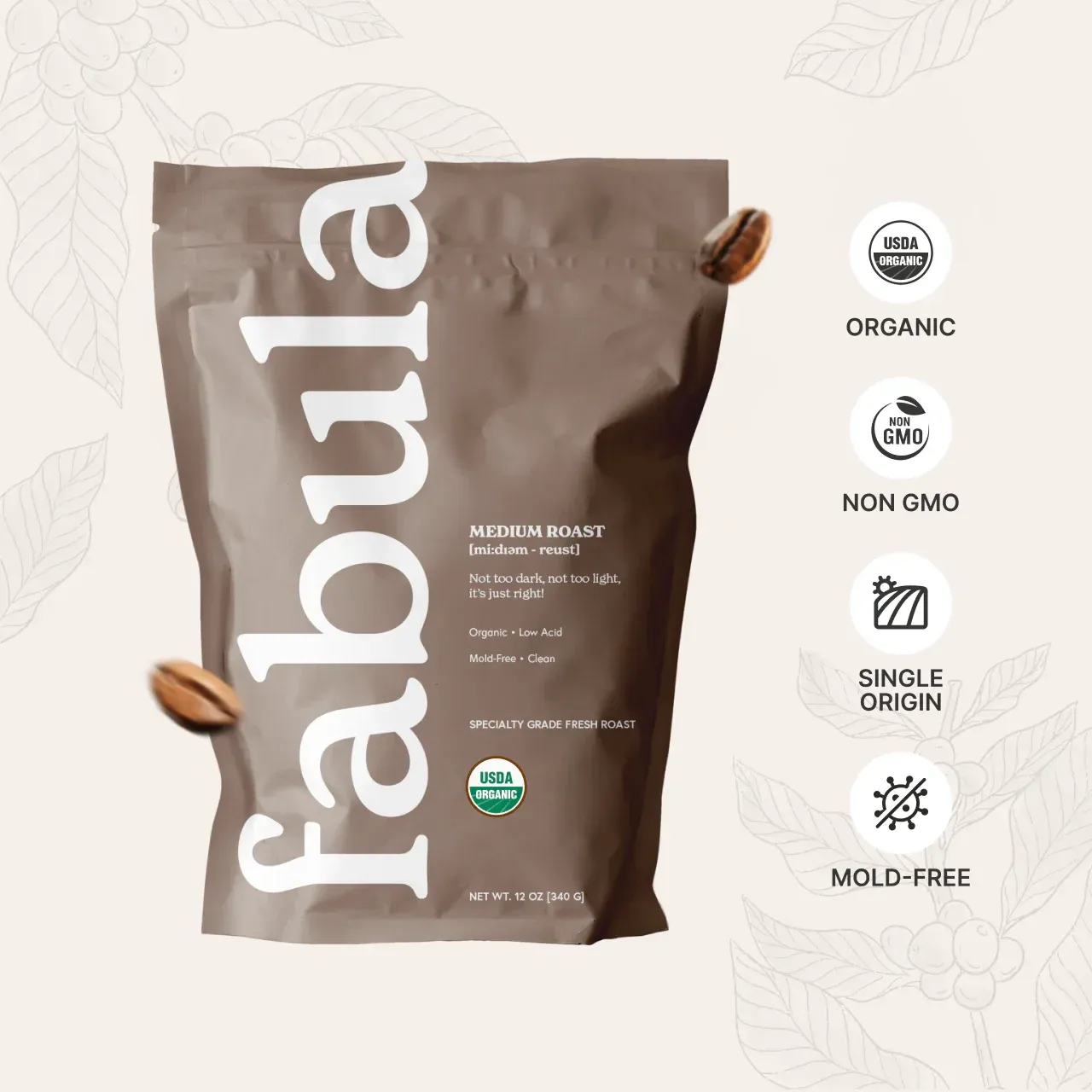 Organic Medium Roast Coffee