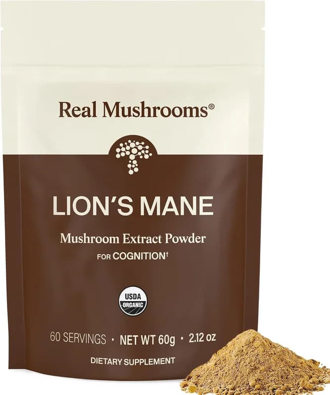 Organic Lion's Mane Mushroom Supplement