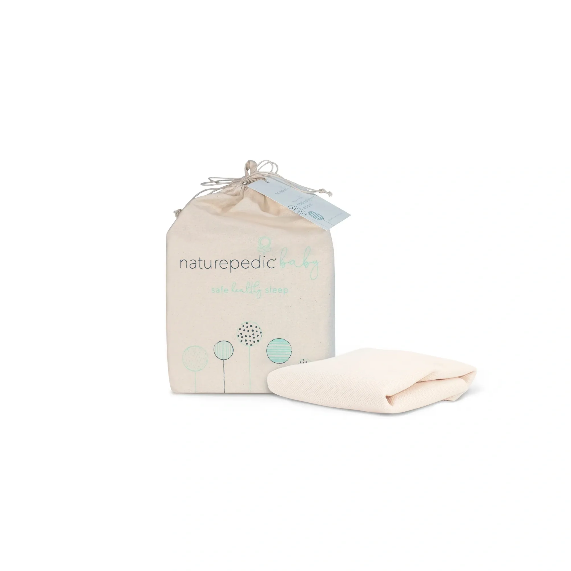 GOTS Organic Breathable Crib Mattress Cover
