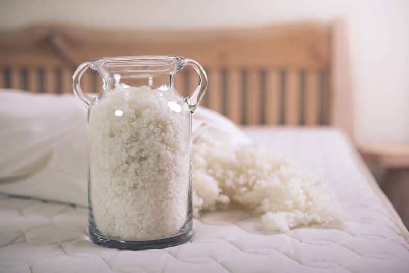 Organic Wool Pillow, Breathable Sleep Support