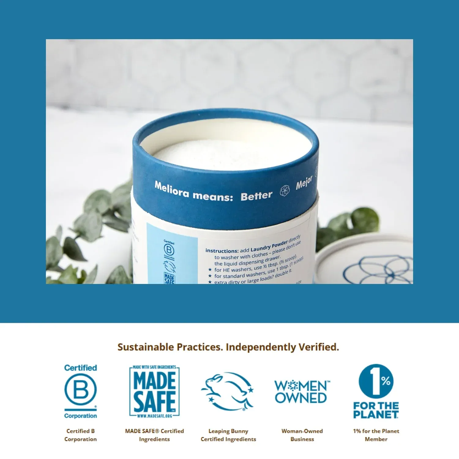 Laundry Powder, Plastic Free
