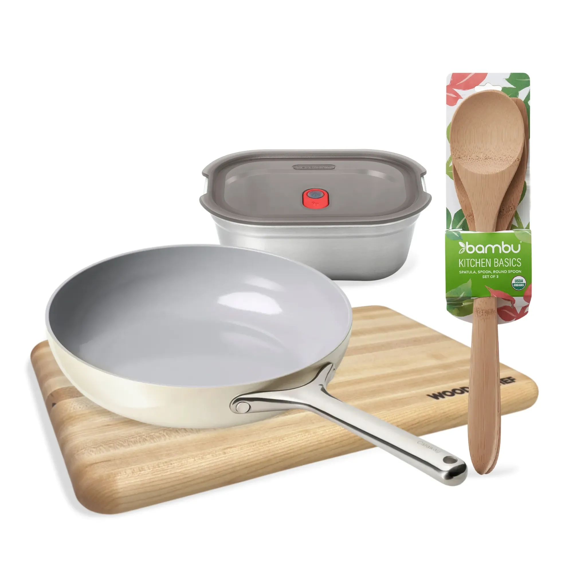 Grove Clean Meal Prep Bundle, Non-Toxic Kitchen Essentials
