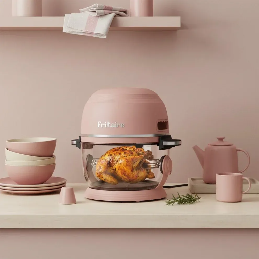 Glass Air Fryer, Teflon-Free