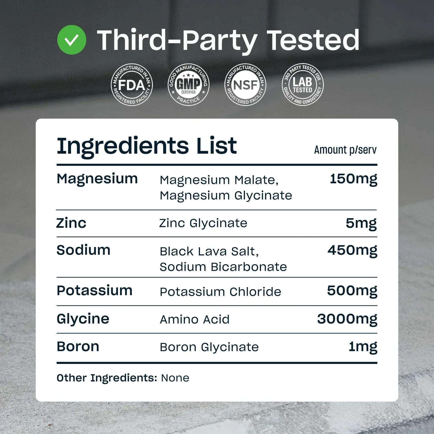 Mineral Hydration - No Citric-Acid