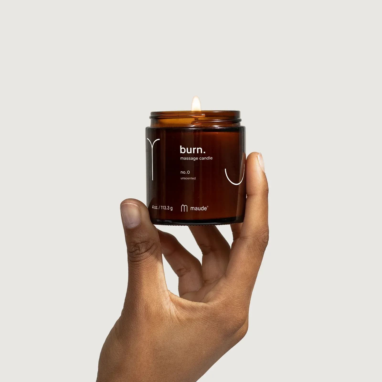 Soy Massage Candle, Unscented