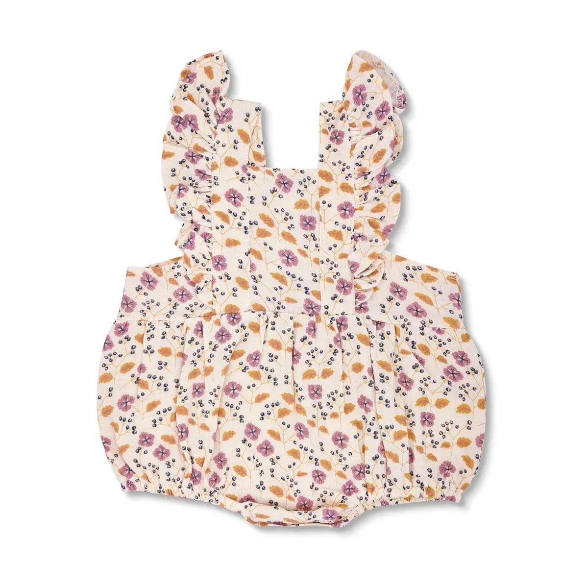 Organic Cotton Sleeve Romper